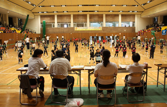 写真：競技風景