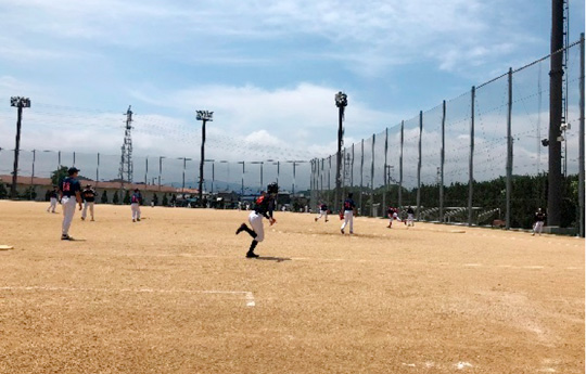 写真：競技風景