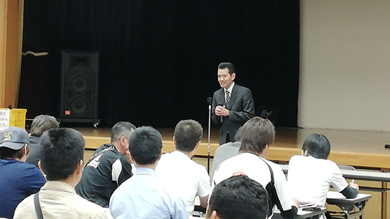 写真：抽選会