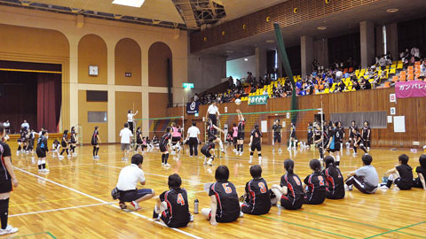 写真：競技風景