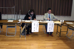 写真：選考会